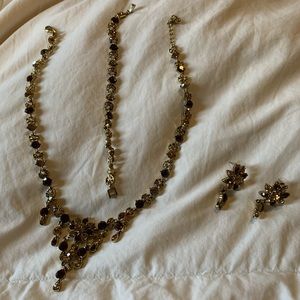 Swarovski crystal set